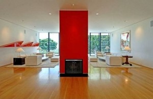 red-fireplace
