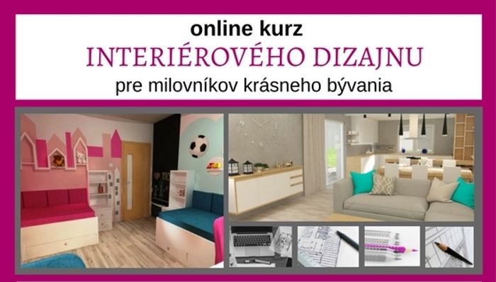 on-line kurz interiérového dizajnu